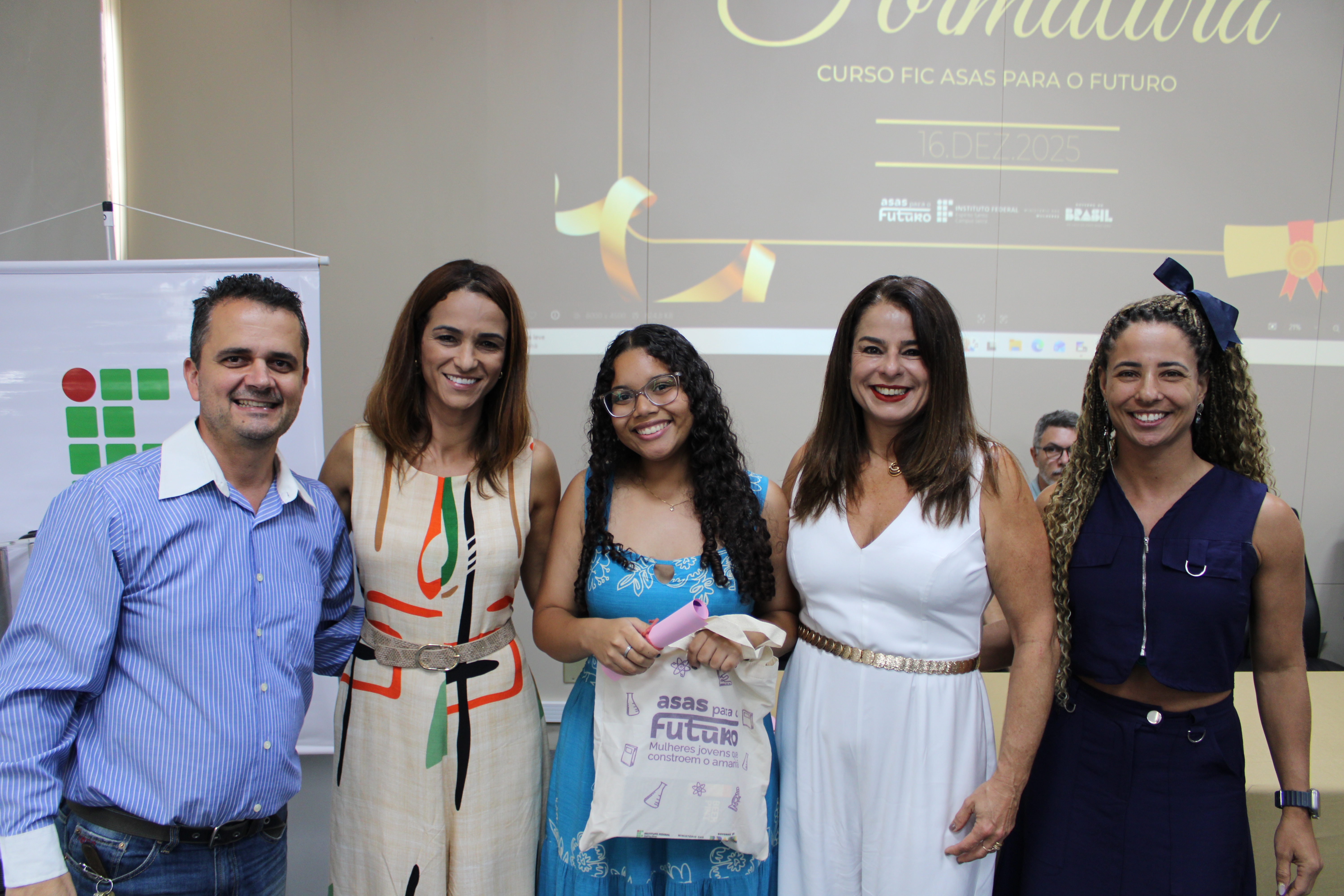 Formatura Asas Para o Futuro Turma Eletricista Predial 34