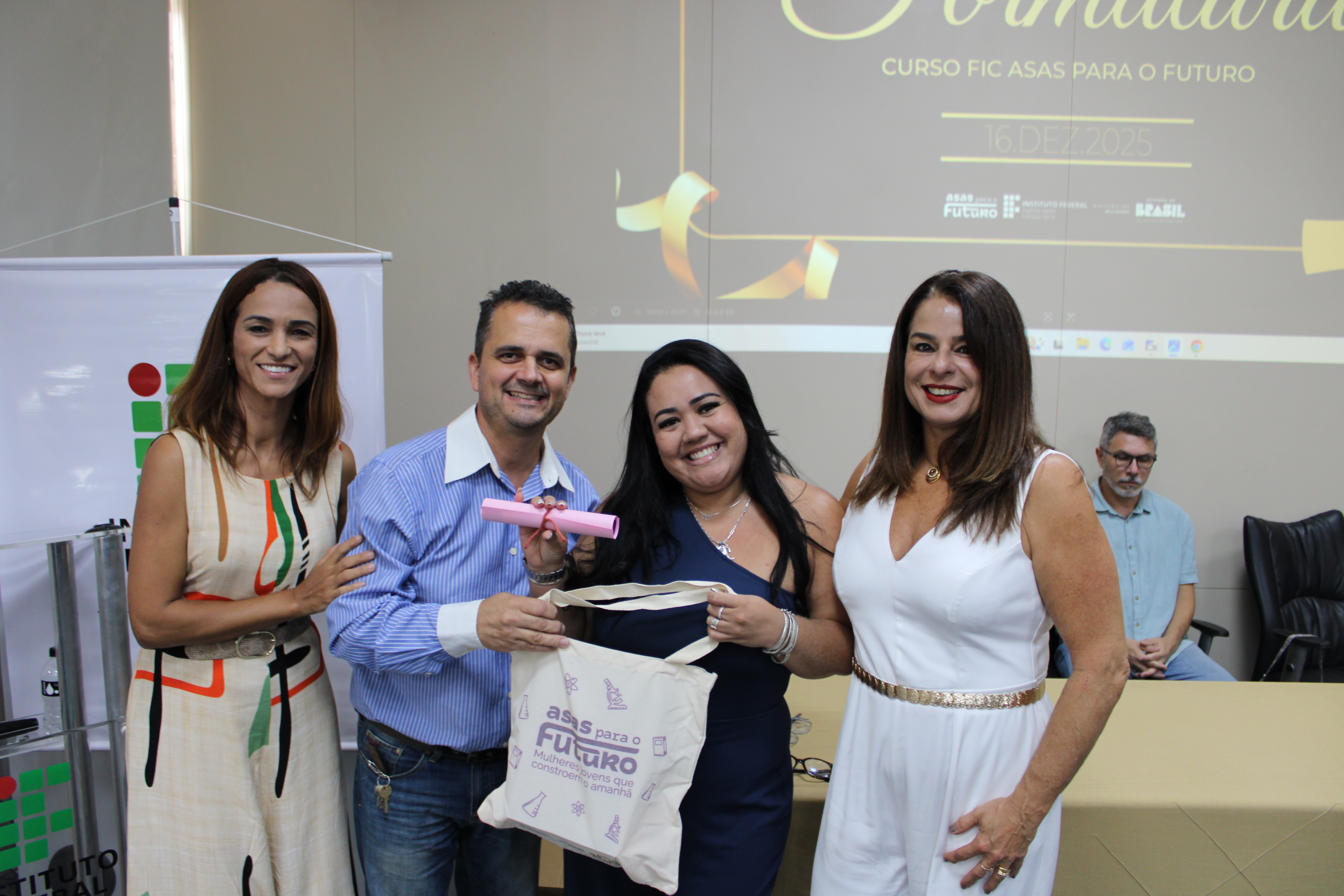 Formatura Asas Para o Futuro Turma Eletricista Predial 44