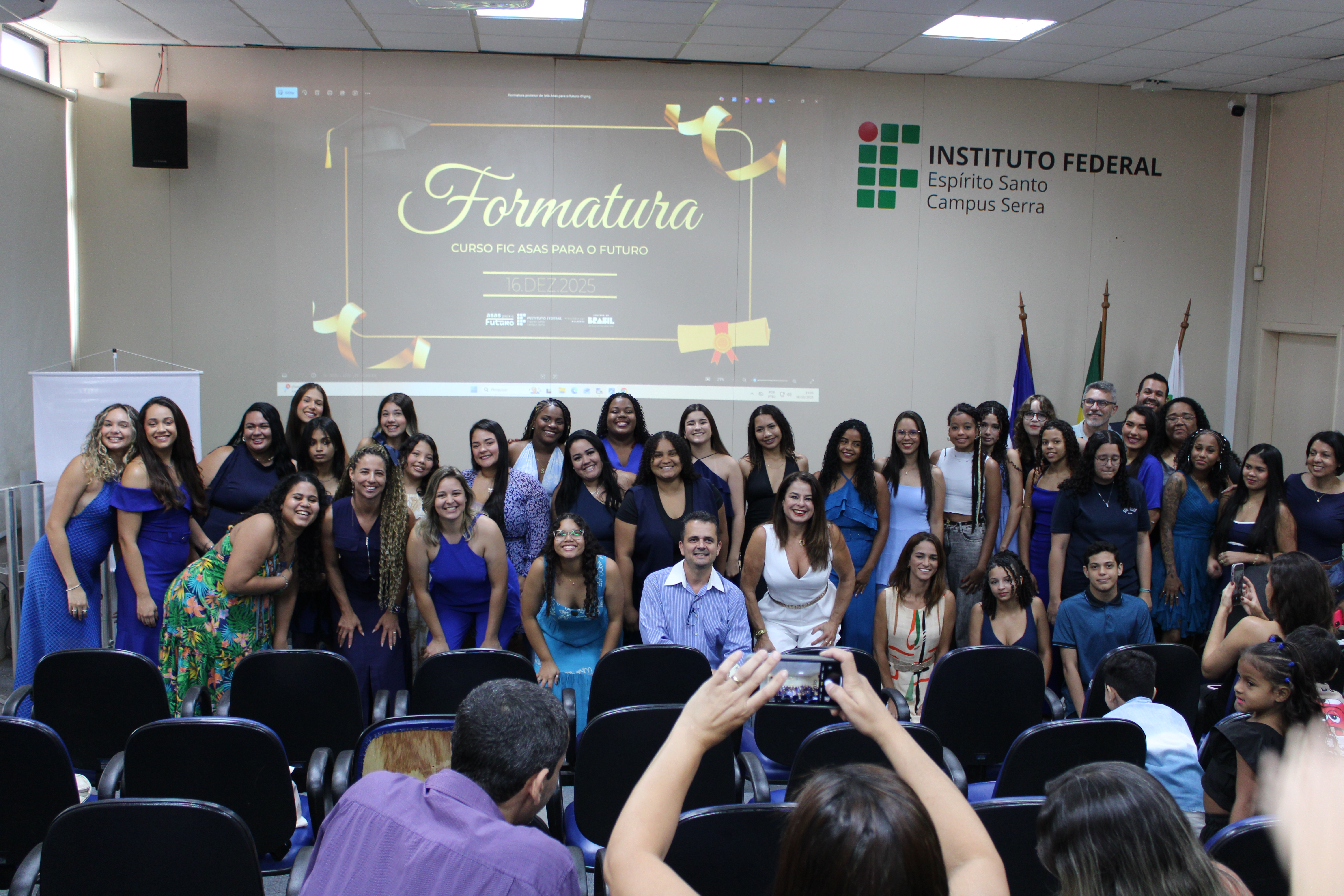 Formatura Asas Para o Futuro Turma Eletricista Predial 52