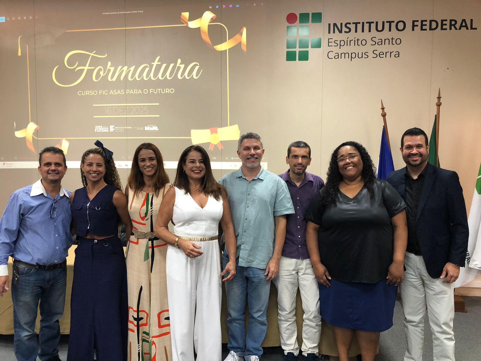 Formatura Asas do Futuro Curso Eletricista Predial 1